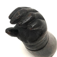 Forever Grabbing Antique Carved Doll Arm
