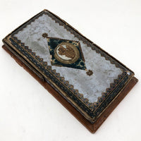 Victorian Papered Box with 19th Century Courting Cards and Authors Game