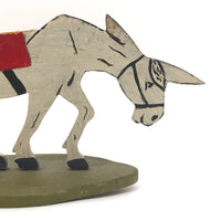 Weary Looking Folk Art  Donkey