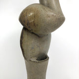 Tall Sculptural Studio Pottery Ikebana Vase