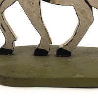 Weary Looking Folk Art  Donkey