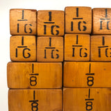 Wonderful Handmade Fraction Learning Blocks