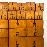 Wonderful Handmade Fraction Learning Blocks