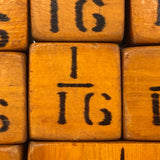 Wonderful Handmade Fraction Learning Blocks