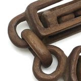 Carved Whimsy Chain with Cages and Heads!