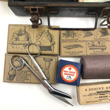 C. WW2  Government Issued  First Aid Kit with Near Complete Original Contents
