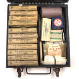 C. WW2  Government Issued  First Aid Kit with Near Complete Original Contents