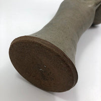 Tall Sculptural Studio Pottery Ikebana Vase