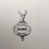 Antique (c. 1860s-70s) Carte de Visite of Hand-drawn Portrait