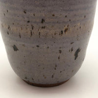 Purplish Glazed Earthenware Bud Vase