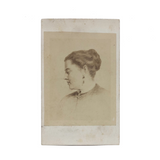 Antique (c. 1860s-70s) Carte de Visite of Hand-drawn Portrait