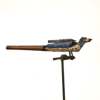 Wonderful Carved, Painted Antique Mechanical Birds - Sold Individually