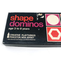 Creative Playthings 1969 Shape Dominoes Set