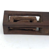 Old Carved Double Ball in Cage inside Cage Whimsy!