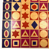 Creative Playthings 1969 Shape Dominoes Set