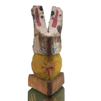 Little Painted Rabbit Totem