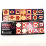 Creative Playthings 1969 Shape Dominoes Set