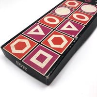 Creative Playthings 1969 Shape Dominoes Set