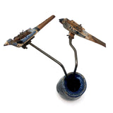 Wonderful Carved, Painted Antique Mechanical Birds - Sold Individually