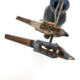 Wonderful Carved, Painted Antique Mechanical Birds - Sold Individually