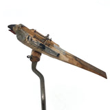 Wonderful Carved, Painted Antique Mechanical Birds - Sold Individually