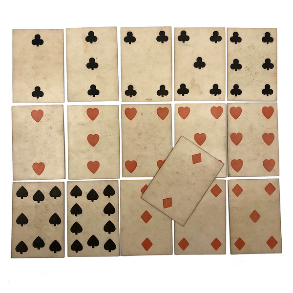 Assorted Hunt & Sons Pips, 1830s British Playing Cards