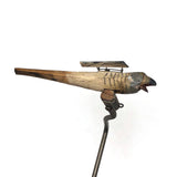 Wonderful Carved, Painted Antique Mechanical Birds - Sold Individually