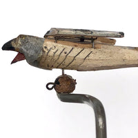 Wonderful Carved, Painted Antique Mechanical Birds - Sold Individually