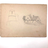 Luthera M. Whitney's Charming Antique Sketchbook, Full