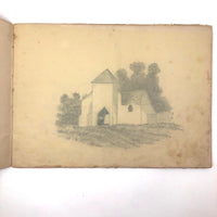 Luthera M. Whitney's Charming Antique Sketchbook, Full