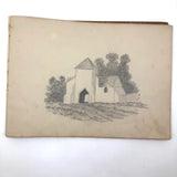 Luthera M. Whitney's Charming Antique Sketchbook, Full