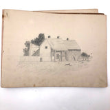 Luthera M. Whitney's Charming Antique Sketchbook, Full
