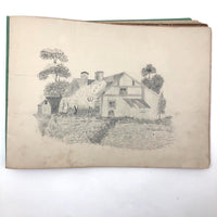 Luthera M. Whitney's Charming Antique Sketchbook, Full