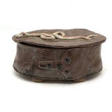 Fabulous Lidded Pottery Snake Box