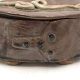Fabulous Lidded Pottery Snake Box