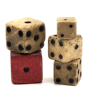 Small Lot of Antique Bone (and one wood) Dice