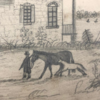 Luthera M. Whitney's Charming Antique Sketchbook, Full