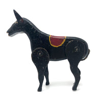 Antique Jointed Folk Art Circus Dog (or Horse?)