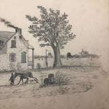 Luthera M. Whitney's Charming Antique Sketchbook, Full