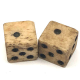 Small Lot of Antique Bone (and one wood) Dice