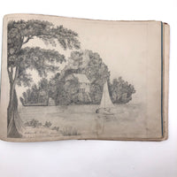 Luthera M. Whitney's Charming Antique Sketchbook, Full