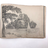 Luthera M. Whitney's Charming Antique Sketchbook, Full