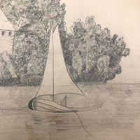 Luthera M. Whitney's Charming Antique Sketchbook, Full