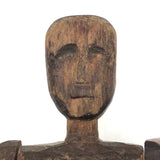 Antique Carved, Articulated Figure (Minus One Leg!)