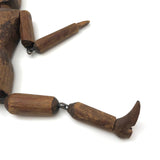 Antique Carved, Articulated Figure (Minus One Leg!)