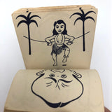 Early Bromo-Selzer World’s Fair Flip Book with Hula Dancer and Man with Headache!
