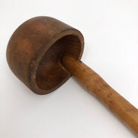Lovely Old Turned Wood Ladle (Dipper)