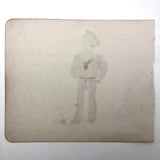 Sailor Laddie 1903 Pen and Ink Drawing