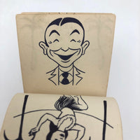 Early Bromo-Selzer World’s Fair Flip Book with Hula Dancer and Man with Headache!
