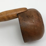 Lovely Old Turned Wood Ladle (Dipper)